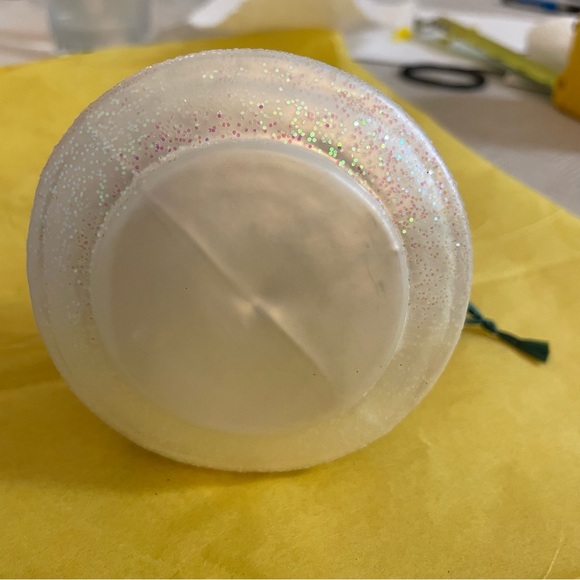 Christmas Ornament Glass Lasagna Colorful Delicate Tree Wreath Display Magical - Picture 6 of 9